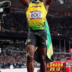 El jamaicano Usain Bolt es el mejor del año para L'Equipe