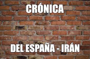 Los memes sufren a la par de España contra Irán