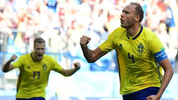 Suecia venció a Corea del Sur en su debut del Mundial Rusia 2018