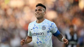 Lautaro durante el partido del Mundial de Clubes 2025 contra Rayados de Monterrey.