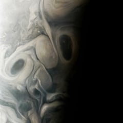 La NASA captura el ‘rostro’ de Júpiter