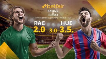 Racing de Santander vs. SD Huesca: horario, TV, estadísticas, clasificación y pronósticos