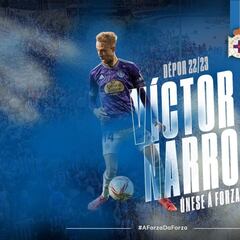 Oficial: Víctor Narro refuerza el ataque del Deportivo