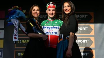 Viviani supera a Sagan en el esprint de la tercera etapa