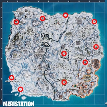 Desafío de Fortnite - Dónde encontrar los globos dorados