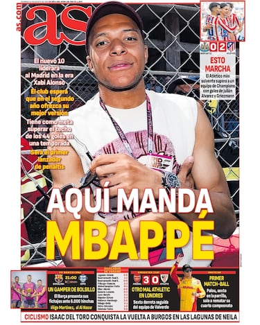 Las portadas de AS de agosto