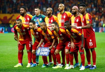 Equipo del Galatasaray.