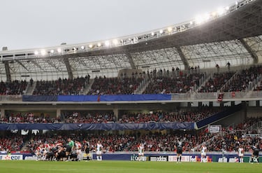 El 10 de abril de 2011 se jugó en Anoeta el cuarto de final de la Copa de Europa de rugby entre Biarritz y Toulouse.