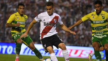 Santos Borré y otra chance para ganar confianza en River