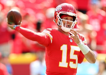 That arm | Patrick Mahomes of the Kansas City Chiefs