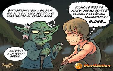 YODA aconseja sobre BATTLEFRONT