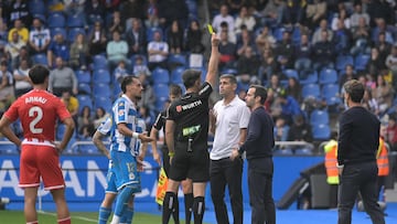 04/10/25 PARTIDO SEGUNDA DIVISION
DEPORTIVO DE LA CORUÑA - ALMERIA
TARJETA AMARILLA ANTONIO HIDALGO
