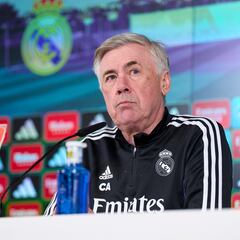 Ancelotti: “No hay problemas de gol; metimos cinco en Anfield”