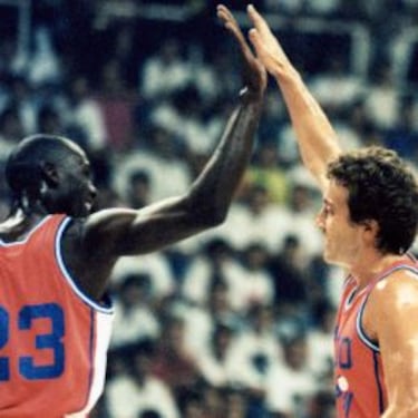 Hoy, hace 25 años, Jordan 'debutó' en la ACB con 37 puntos