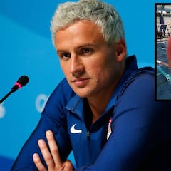 Lochte, el del falso robo en Río, vuelve a competir tras 10 meses
