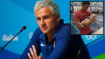 Lochte, el del falso robo en Río, vuelve a competir tras 10 meses