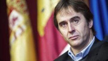 El seleccionador nacional de fútbol Sub'21, Julen Lopetegui.