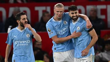 Manchester City se llevó el derby de Manchester al golear 3-0 al Manchester United. Haaland fue una de las claves del partido celebrado en Old Trafford.