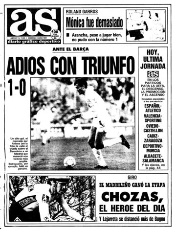 Portada del 9 de junio de 1991.