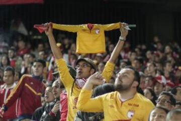 Santa Fe preparó la celebración, pero el equipo empató 0-0 y es segundo de la tabla con 11 puntos.