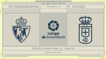 Resumen y gol del Ponferradina vs. Oviedo de la Liga Smartbank