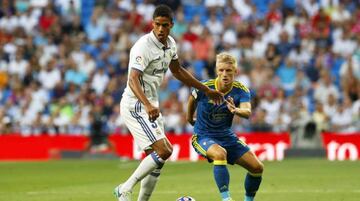 Varane has grown remarkably as a player since joining Real Madrid from Lens in 2011