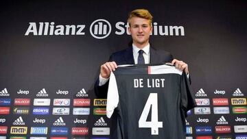 De Ligt, presentado: "La Juventus mostró que realmente me quería"