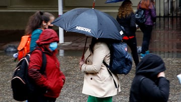 Lluvia en Santiago: qué día caería esta semana y el pronóstico para los próximos días