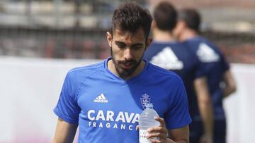 Borja Iglesias, el hombre gol del Zaragoza.