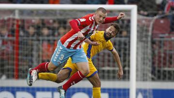 Kravets, en un partido de 2018 con el Lugo. 