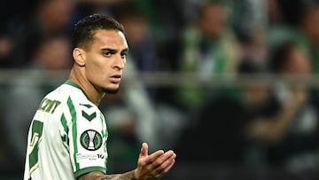 Antony, en la final ante el Chelsea.