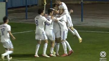 Resumen y gol del Costa Brava vs. Castilla de Primera RFEF