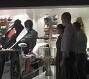 Los Reyes visitaron el Museo de Fernando Alonso