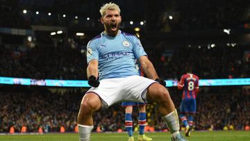 Agüero ya es el cuarto goleador histórico de la Premier