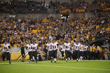 Diez postales de la victoria de los Ravens sobre los Steelers