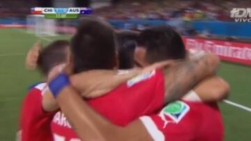 La Roja ante Australia: este fue el triunfo en el Mundial 2014