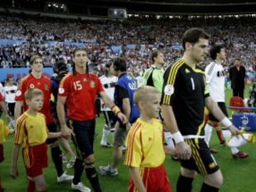29 de junio de 2008. Final de la Eurocopa de Austria y Suiza entre Alemania y España.