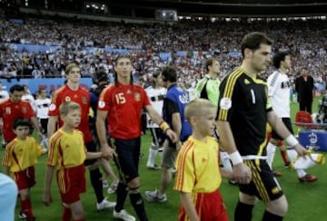 29 de junio de 2008. Final de la Eurocopa de Austria y Suiza entre Alemania y España.