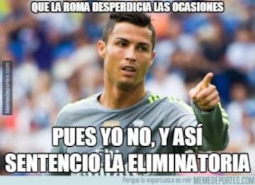 Los memes más divertidos del partido de Champions entre Real Madrid y Roma