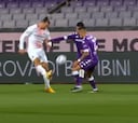 Ibrahimovic y su increíble vaselina en el Fiorentina-Milan