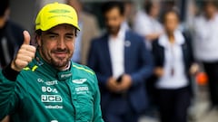 Fernando Alonso, en el GP de China.