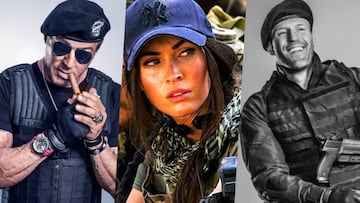All the stars in the ‘Expend4bles’ cast: from Statham and Stallone to Megan Fox