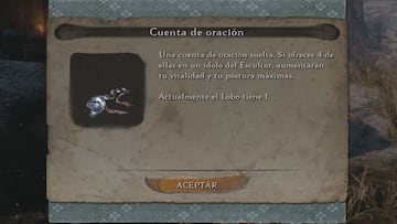 Sekiro: Shadows Die Twice, Guía completa - Todas las cuentas de oración, y cómo conseguirlas