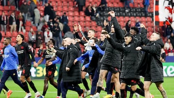 A goalless draw at the BayArena was good enough for Leverkusen, who had won the first leg 2-0 a week ago.