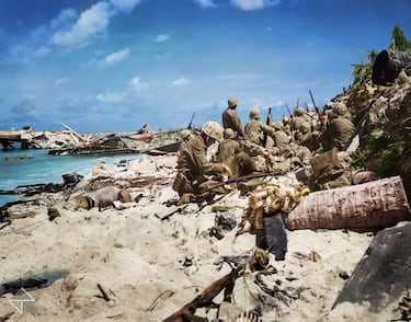 Londres y Polonia están en Kiribati, una república independiente del Pacífico ocupada por Japón durante la Segunda Guerra Mundial