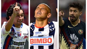Hobbit Bermúdez, Chupete Suazo y Oribe Peralta fueron de los verdugos del Cruz Azul... en el Estadio Azul.