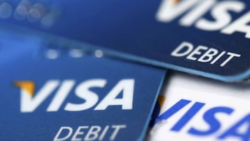 Tarjetas de d&eacute;bito VISA v&iacute;a Getty Images