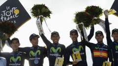 Nairo: "El equipo me ayudó mucho en el Tour"