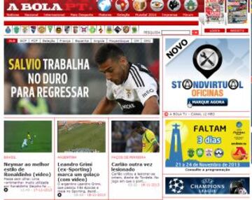 Portadas de la prensa extranjera