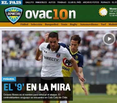 Peñarol puede complicar el plan de Pablo Guede: quiere a Rivero